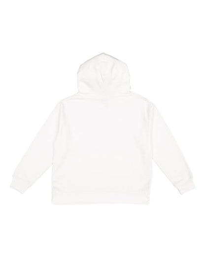 LAT Youth Fleece Hoodie Sweatshirt 2296 #color_White