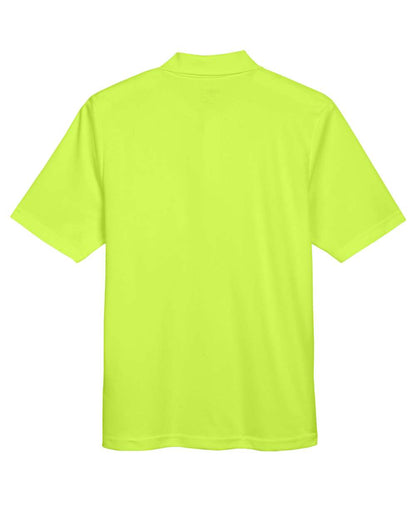 CORE365 Men's Origin Performance Piqué Polo with Pocket 88181P #color_Safety Yellow