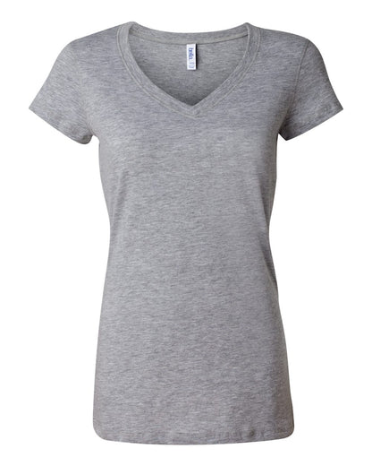 BELLA + CANVAS Women’s Jersey V-Neck Tee 6005 #color_Athletic Heather