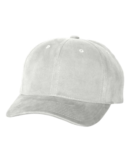 YP Classics Structured Brushed Twill Cap 6363V #color_White
