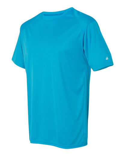 Badger B-Core Sport Shoulders T-Shirt 4120 #color_Electric Blue