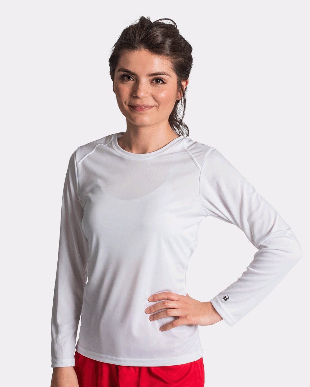 Badger Women's B-Core Long Sleeve T-Shirt 4164