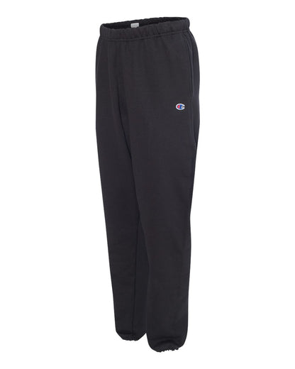 Champion Reverse Weave® Sweatpants with Pockets RW10 #color_Black