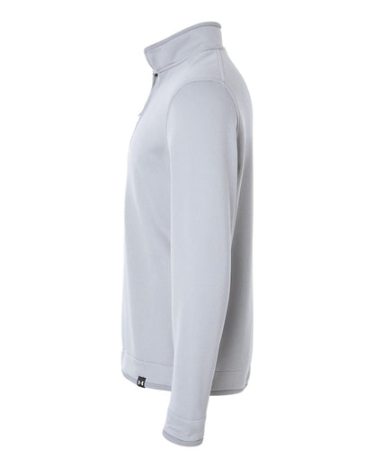 Under Armour Men's Storm Sweater Fleece Quarter-Zip Pullover 1383256 #color_Steel/ White