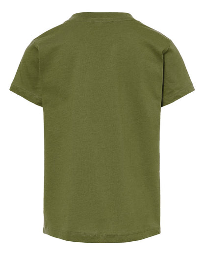 BELLA + CANVAS Toddler Jersey Tee 3001T #color_Olive