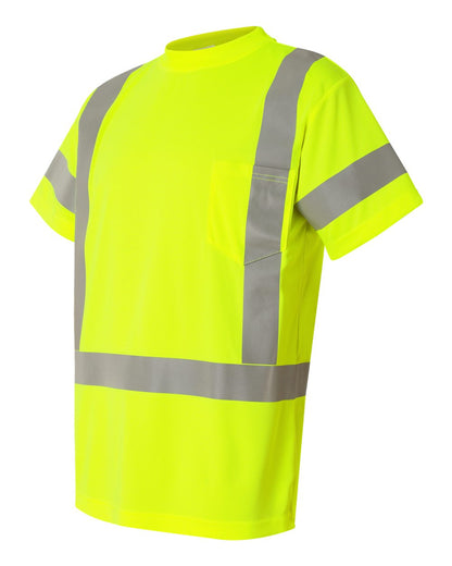 Kishigo Unisex Class 3 T-Shirt 9118-9119 #color_Lime