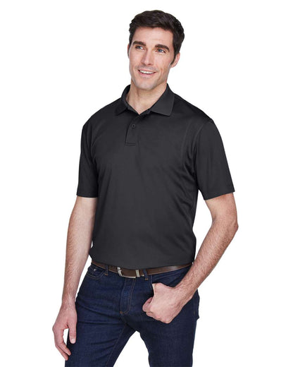 Harriton Men's Micro Piqué Polo M354 #colormdl_Black