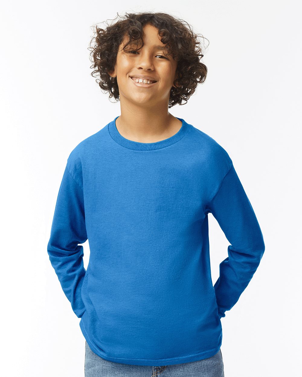 Gildan Youth Heavy Cotton™ Long Sleeve T-Shirt 5400B