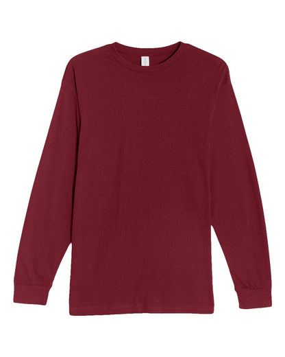 Lane Seven Heavyweight Long Sleeve T-Shirt LS15009 #color_Burgundy