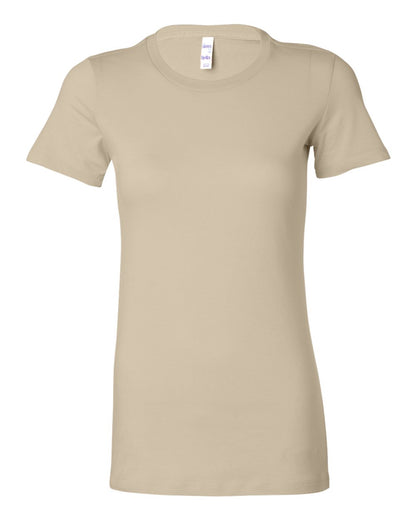 BELLA + CANVAS Women's Slim Fit Tee 6004 #color_Soft Cream