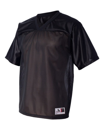 Augusta Sportswear Stadium Replica Football Jersey 257 #color_Black