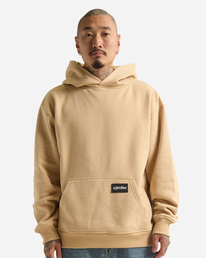 Shaka Wear Men's Essential Super Heavyweight Hooded Sweatshirt SHEHP #colormdl_Oatmeal