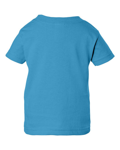 Rabbit Skins Infant Cotton Jersey Tee 3401 #color_Turquoise