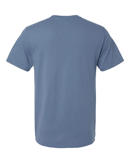 Russell Athletic Unisex Dri Power® CVC Performance T-Shirt 64STTM #color_Vintage Blue