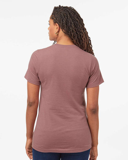 Tultex Combed CVC T-Shirt 602CVC #colormdl_Heather Mauve