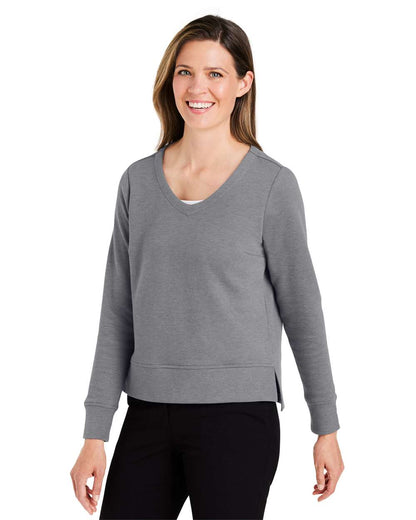 Devon & Jones Women's New Classics® Charleston Pullover DG482W #colormdl_Graphite Melange