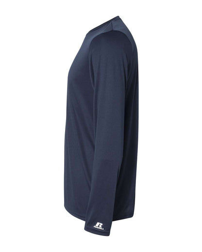 Russell Athletic Unisex Core Performance Long Sleeve T-Shirt 631X2M #color_Navy