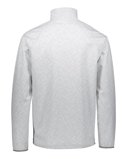Holloway Men's Featherlight Soft Shell Jacket 229521 #color_Arctic Haze Print
