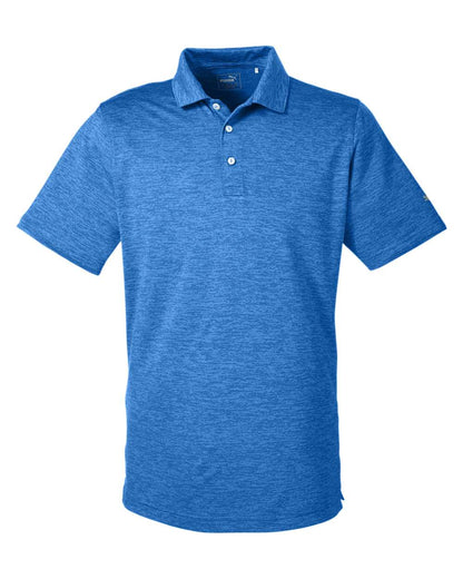 Puma Golf Men's Icon Heather Polo 596801 #color_Lapis Blue