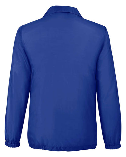 Team 365 Unisex Zone Protect Coaches Jacket TT75 #color_Sport Royal