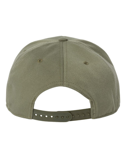 Atlantis Headwear Sustainable Flat Bill Cap JAMES #color_Olive