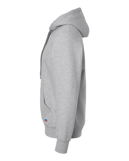 Russell Athletic Unisex Cotton Rich Fleece Hooded Sweatshirt 82ONSM #color_Athletic Heather