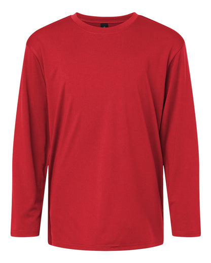 AllPro Youth Pro-Lock Performance Long Sleeve T-Shirt 48400Y #color_Red