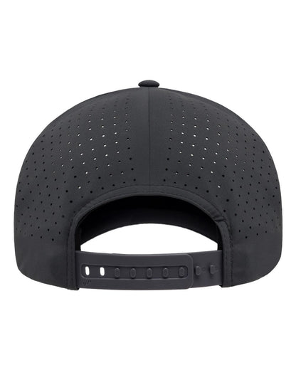 Flexfit Delta® Snapback Perforated Cap 180AP #color_Dark Grey