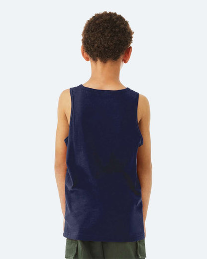 BELLA + CANVAS Youth Jersey Tank 3480Y #colormdl_Navy