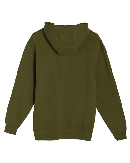 Lane Seven Unisex Premium Pullover Hooded Sweatshirt LS14001 #color_Army Green