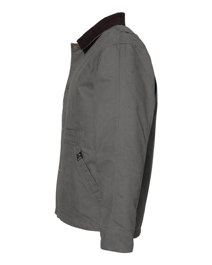 DRI DUCK Rambler Boulder Cloth Jacket Tall Sizes 5091T #color_Gravel