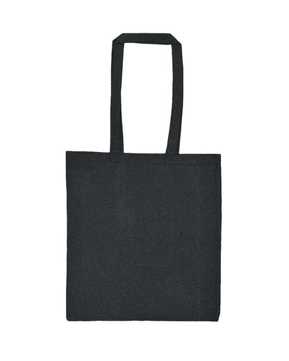 Liberty Bags Lightweight Recycled Canvas Tote Bag with Extended Handle 8505R #color_Charcoal