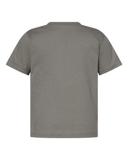 Rabbit Skins Infant Fine Jersey Tee 3322 #color_Titanium