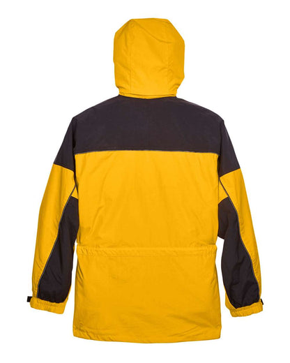 North End Men's 3-in-1 Two-Tone Parka 88006 #color_Sun Ray