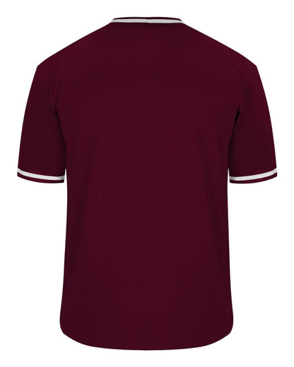 Alleson Athletic Vintage Jersey 7974 #color_Maroon/ Maroon/ White