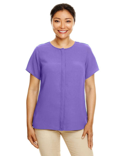 Devon & Jones Women's Perfect Fit™ Crepe Blouse DP612W #colormdl_Grape