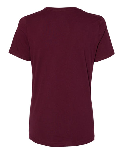 BELLA + CANVAS Women’s Relaxed Jersey Tee 6400 #color_Maroon