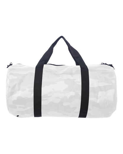 Independent Trading Co. 29L Day Tripper Duffel Bag INDDUFBAG #color_White Camo