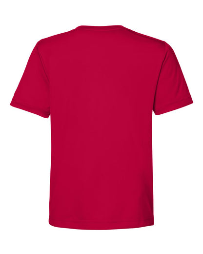 CORE365 Youth Capital Performance T-Shirt CE10Y #color_Classic Red