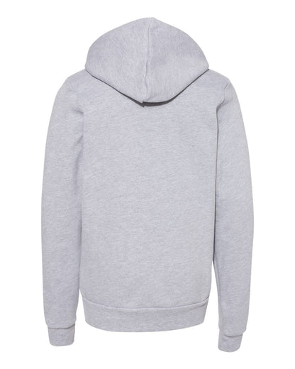 BELLA + CANVAS Youth Sponge Fleece Hoodie 3719Y #color_Athletic Heather