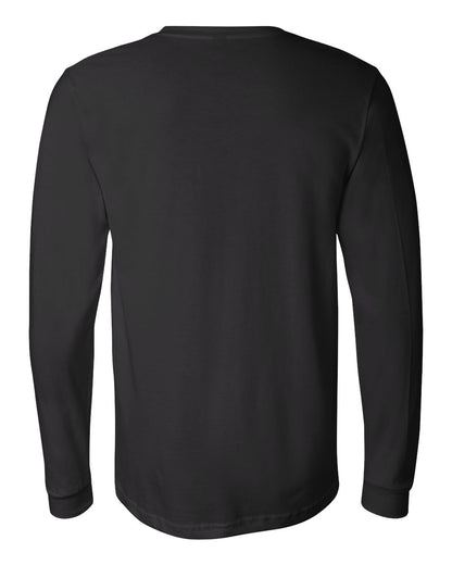 BELLA + CANVAS Unisex Jersey Long Sleeve Tee 3501 #color_Black