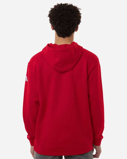 Adidas Men's Fleece Hooded Sweatshirt AT203 #colormdl_Team Power Red