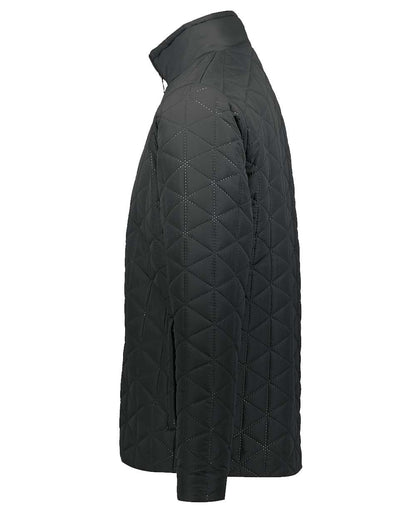 Holloway Men's Repreve® Eco Quilted Jacket 229516 #color_Black