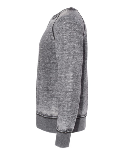 J. America Men's Vintage Zen Fleece Crewneck Sweatshirt 8920 #color_Dark Smoke