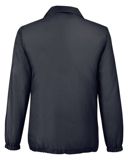Team 365 Unisex Zone Protect Coaches Jacket TT75 #color_Black