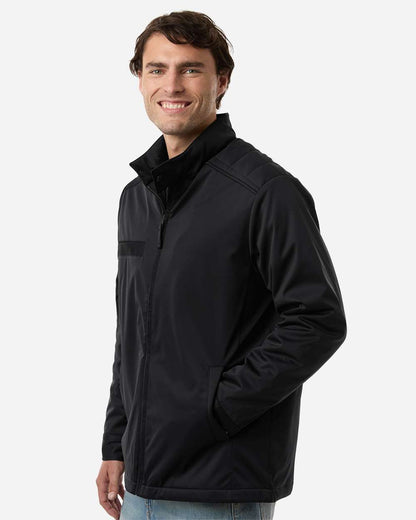 Harriton Men's Guardian Insulated Utility Jacket M781 #colormdl_Black