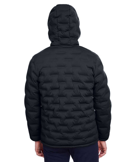 North End Men's Loft Puffer Jacket NE708 #colormdl_Black/ Carbon