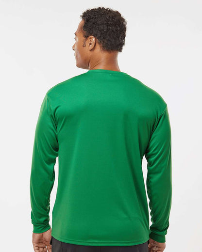 C2 Sport Performance Long Sleeve T-Shirt 5104 #colormdl_Kelly