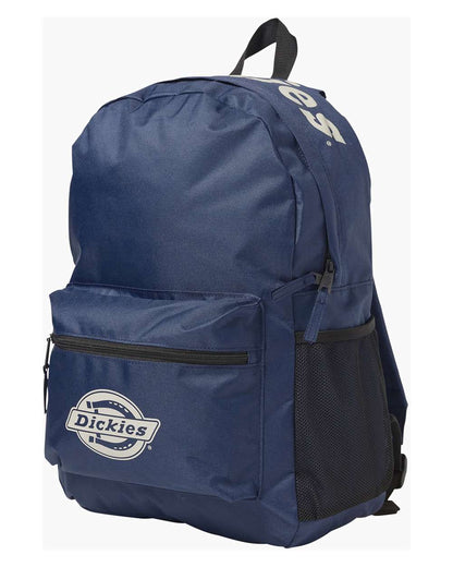 Dickies 23L Basic Double Logo Backpack DZ22B #color_Ink Navy/ Reflective