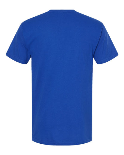 M&O Men's Gold Soft Touch T-Shirt 4800 #color_Royal